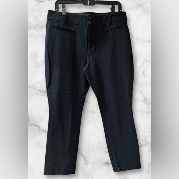 Anthropologie The Essential Slim Black Cropped Pants Trousers Slacks in
Size 14 - Picture 2 of 15
